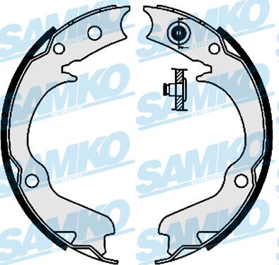 Samko 88360 - Kit ganasce, Freno stazionamento www.autoricambi360.it