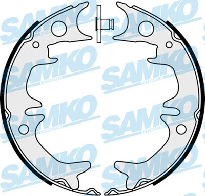 Samko 88380 - Kit ganasce, Freno stazionamento www.autoricambi360.it