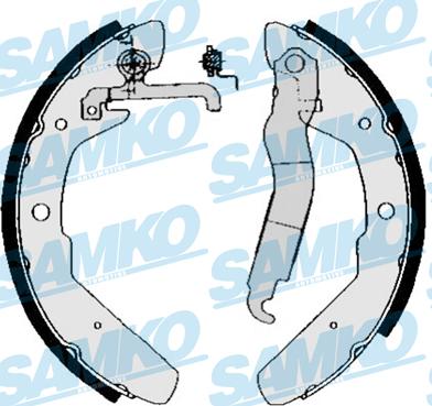 Samko 83970 - Kit ganasce freno www.autoricambi360.it