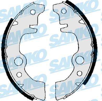 Samko 83010 - Kit ganasce freno www.autoricambi360.it