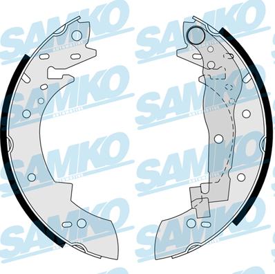 Samko 83330 - Kit ganasce freno www.autoricambi360.it