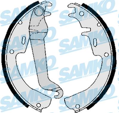 Samko 82540 - Kit ganasce freno www.autoricambi360.it