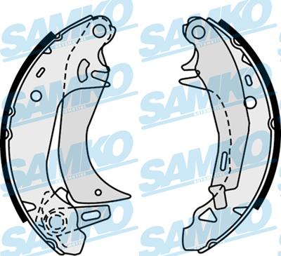 Samko 87580 - Kit ganasce freno www.autoricambi360.it