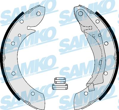 Samko 87165 - Kit ganasce freno www.autoricambi360.it