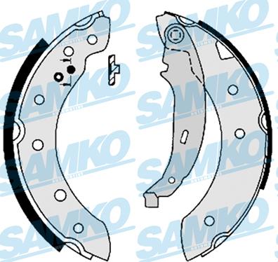 Samko 87130 - Kit ganasce freno www.autoricambi360.it