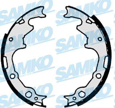 Samko 87240 - Kit ganasce freno www.autoricambi360.it