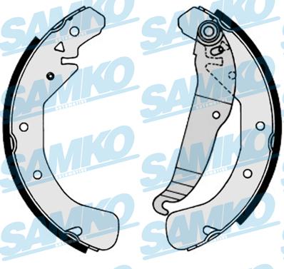 Samko 87200 - Kit ganasce freno www.autoricambi360.it