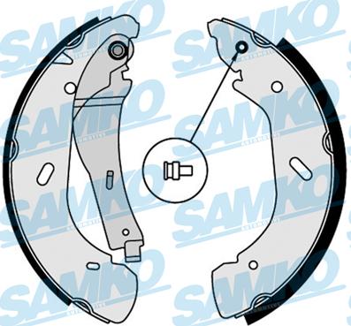 Samko 87790 - Kit ganasce freno www.autoricambi360.it