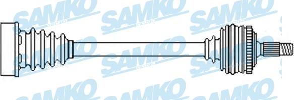 Samko DS52558 - Albero motore / Semiasse www.autoricambi360.it