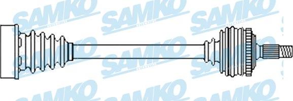 Samko DS52557 - Albero motore / Semiasse www.autoricambi360.it