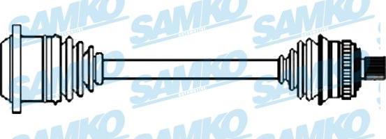 Samko DS52020 - Albero motore / Semiasse www.autoricambi360.it