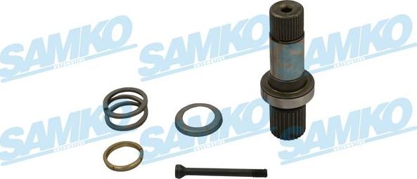 Samko DS61196 - Albero scorrevole, Differenziale www.autoricambi360.it