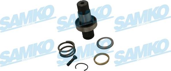 Samko DS61185 - Albero scorrevole, Differenziale www.autoricambi360.it