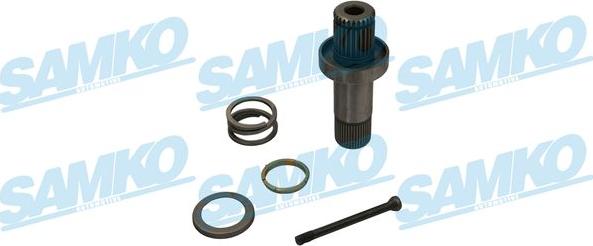 Samko DS61187 - Albero scorrevole, Differenziale www.autoricambi360.it