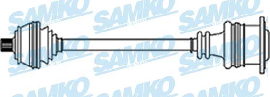 Samko DS14252 - Albero motore / Semiasse www.autoricambi360.it
