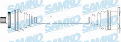 Samko DS14216 - Albero motore / Semiasse www.autoricambi360.it