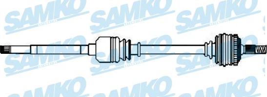 Samko DS15040 - Albero motore / Semiasse www.autoricambi360.it
