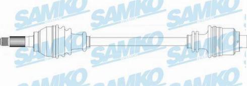 Samko DS39043 - Albero motore / Semiasse www.autoricambi360.it