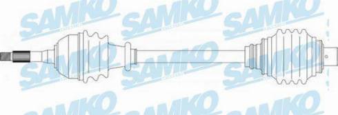 Samko DS39012 - Albero motore / Semiasse www.autoricambi360.it