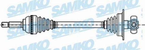 Samko DS39148 - Albero motore / Semiasse www.autoricambi360.it