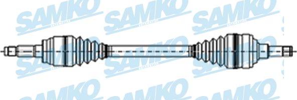 Samko DS21071 - Albero motore / Semiasse www.autoricambi360.it