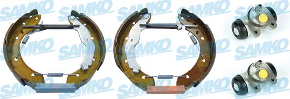 Samko KEG497 - Kit ganasce freno www.autoricambi360.it
