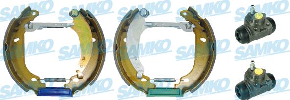 Samko KEG456 - Kit ganasce freno www.autoricambi360.it
