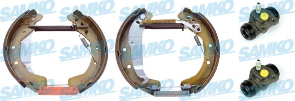 Samko KEG415 - Kit ganasce freno www.autoricambi360.it