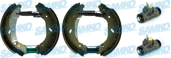Samko KEG596 - Kit ganasce freno www.autoricambi360.it