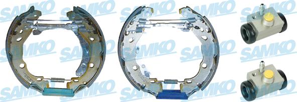 Samko KEG548 - Kit ganasce freno www.autoricambi360.it