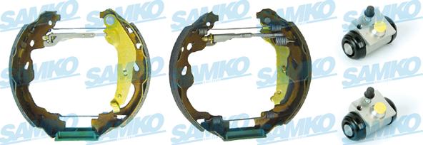 Samko KEG614 - Kit ganasce freno www.autoricambi360.it