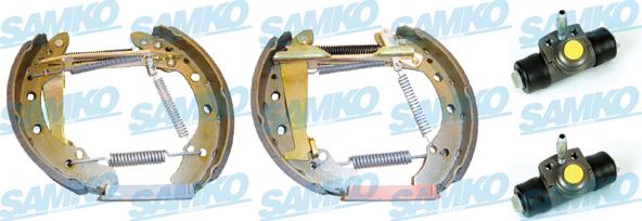 Samko KEG007 - Kit ganasce freno www.autoricambi360.it