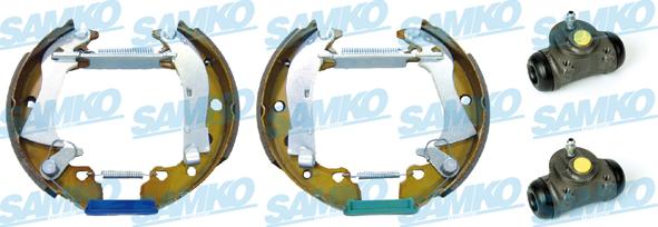 Samko KEG152 - Kit ganasce freno www.autoricambi360.it