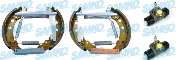 Samko KEG123 - Kit ganasce freno www.autoricambi360.it