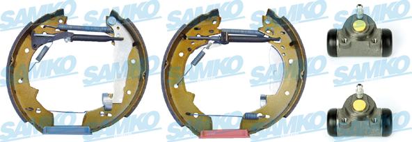 Samko KEG351 - Kit ganasce freno www.autoricambi360.it