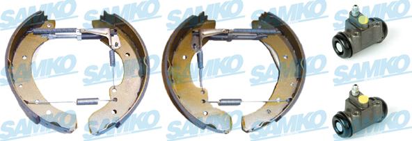 Samko KEG331 - Kit ganasce freno www.autoricambi360.it
