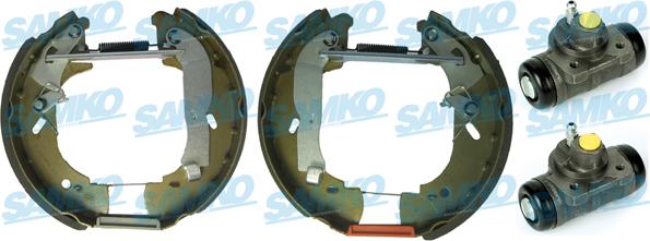Samko KEG324 - Kit ganasce freno www.autoricambi360.it