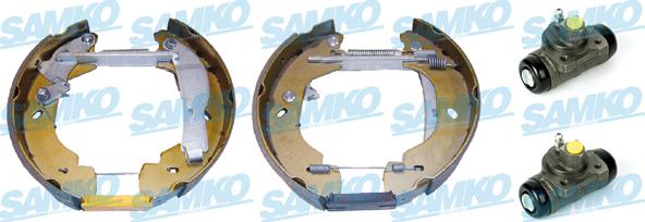 Samko KEG322 - Kit ganasce freno www.autoricambi360.it