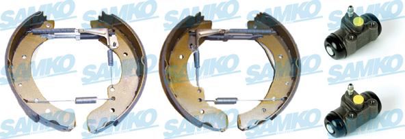 Samko KEG223 - Kit ganasce freno www.autoricambi360.it