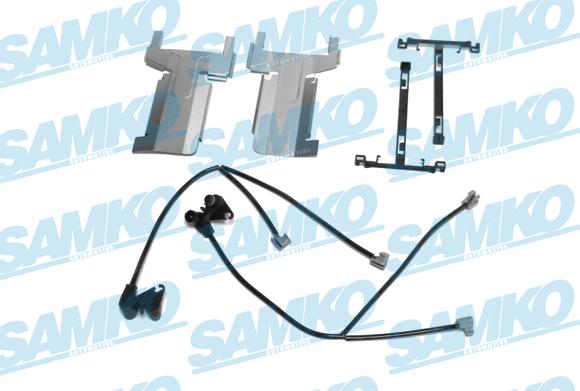 Samko KS0175 - Contatto segnalazione, Usura past. freno / mat. d'attrito www.autoricambi360.it