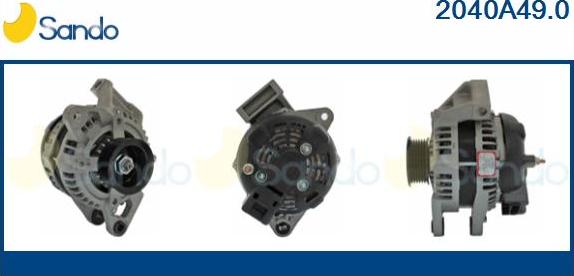 Sando 2040A49.0 - Alternatore www.autoricambi360.it
