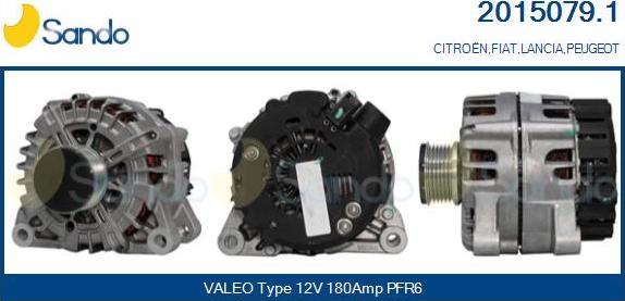 Sando 2015079.1 - Alternatore www.autoricambi360.it