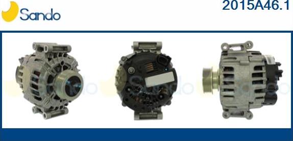 Sando 2015A46.1 - Alternatore www.autoricambi360.it