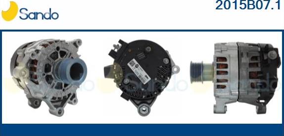 Sando 2015B07.1 - Alternatore www.autoricambi360.it