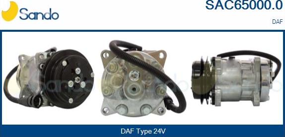 Sando SAC65000.0 - Compressore, Climatizzatore www.autoricambi360.it