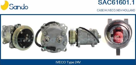 Sando SAC61601.1 - Compressore, Climatizzatore www.autoricambi360.it