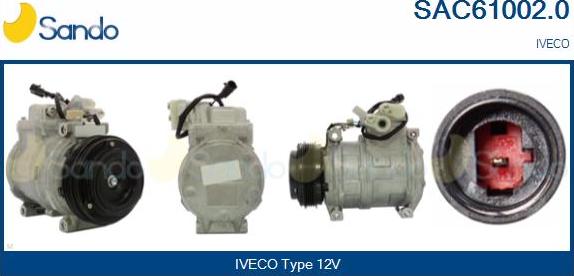 Sando SAC61002.0 - Compressore, Climatizzatore www.autoricambi360.it