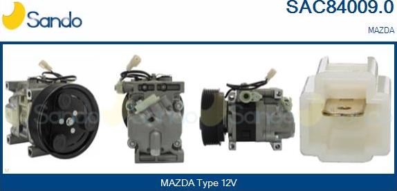 Sando SAC84009.0 - Compressore, Climatizzatore www.autoricambi360.it