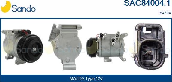 Sando SAC84004.1 - Compressore, Climatizzatore www.autoricambi360.it