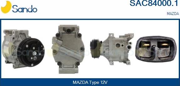 Sando SAC84000.1 - Compressore, Climatizzatore www.autoricambi360.it